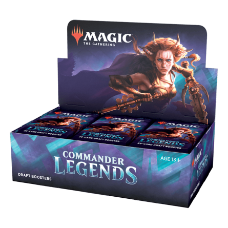 Commander Legends - Дисплей бустеров (24шт) Magic the Gathering (англ)