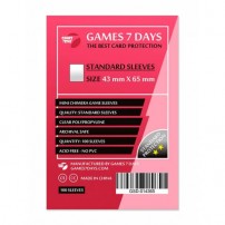 Протекторы для карт Games 7Days (43*65 мм, 100 шт.) (Standart)