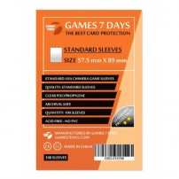 Протекторы для карт Games 7Days (57,5*89 мм, 100 шт.) (Standart)