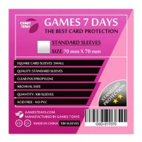 Протекторы для карт Games 7Days (70*70 мм, 100 шт.) (Standart)