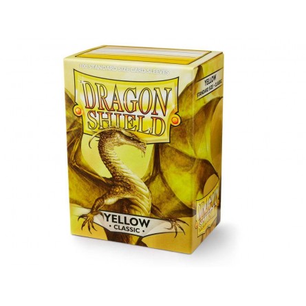 Протекторы Dragon Shield: Yellow - 100шт.