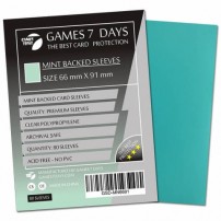 Протекторы для карт Games 7 Days (66x91мм) (MINT) 80шт.