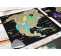 Набор скретч открыток «Карта Мира» в подарочном конверте