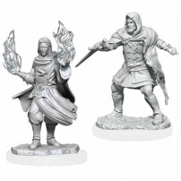 Hollow One Rogue and Sorceror Male - Critical Role Unpainted Miniatures - W1