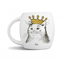 Чашка «Кошка в короне»