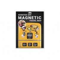 Магнитная скретч карта  "Magnetic map"
