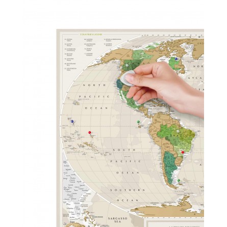 Скретч карта мира "Geography World" 